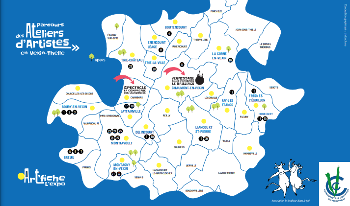 Carte parcours 2025